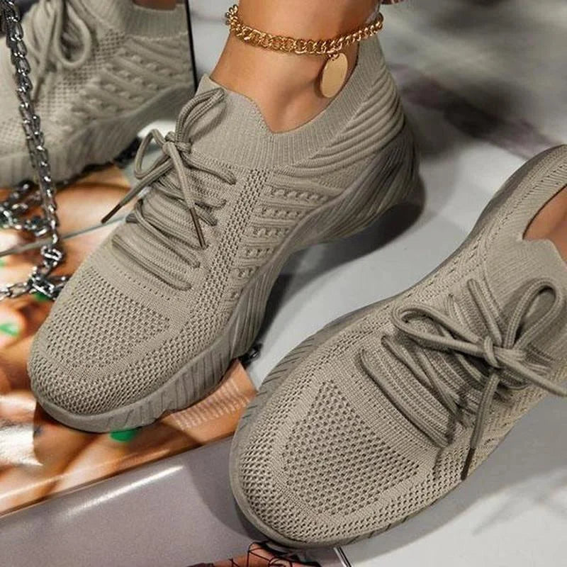 Breathable Women's Sneakers | Lightweight Mesh Shoes - 8