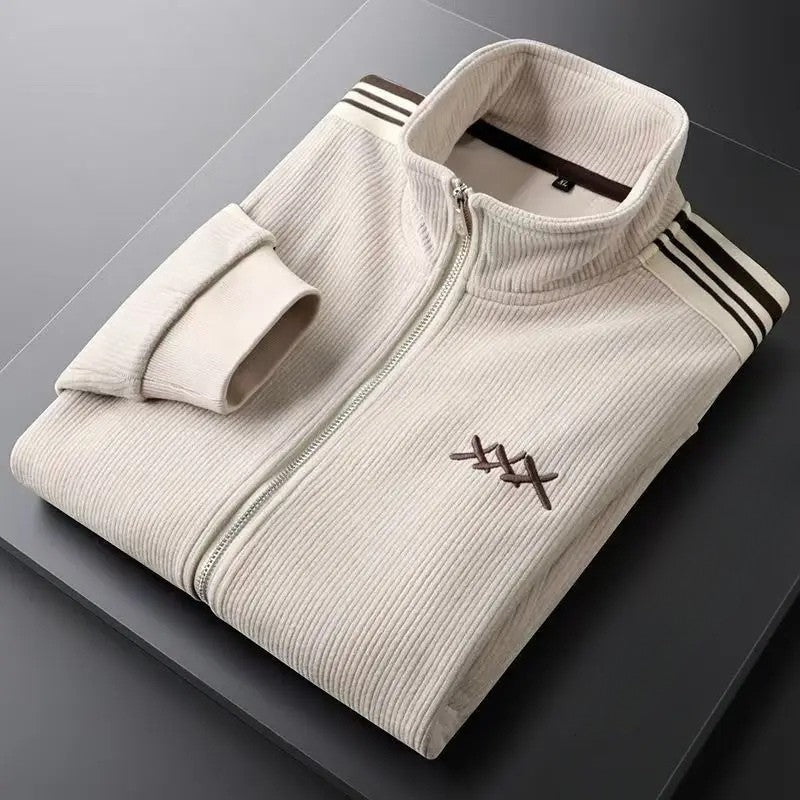 Men's Corduroy Tracksuit | Sports Training Suit - 6
