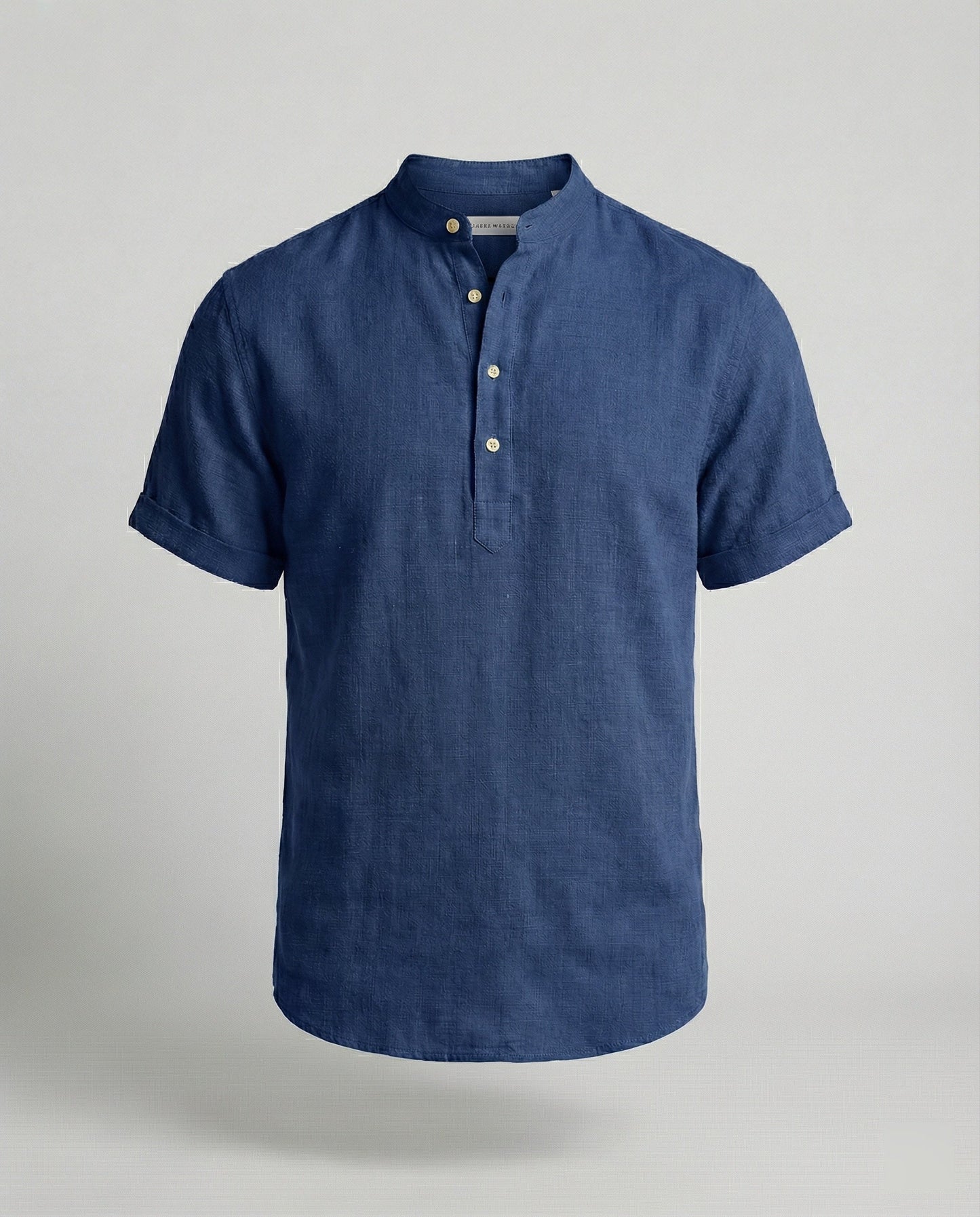Men's V-Neck Polo Shirt | Short Sleeve Casual Top - 9