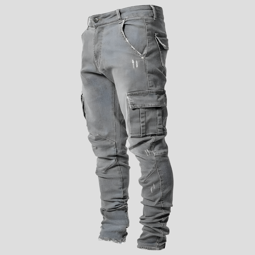 Lucas | Men's Premium Stretch Slim Fit Jeans - 4