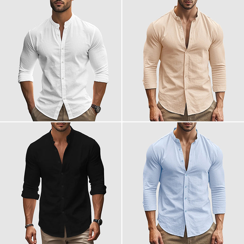 Breathable Linen Shirt | Men's Summer Shirt - 6