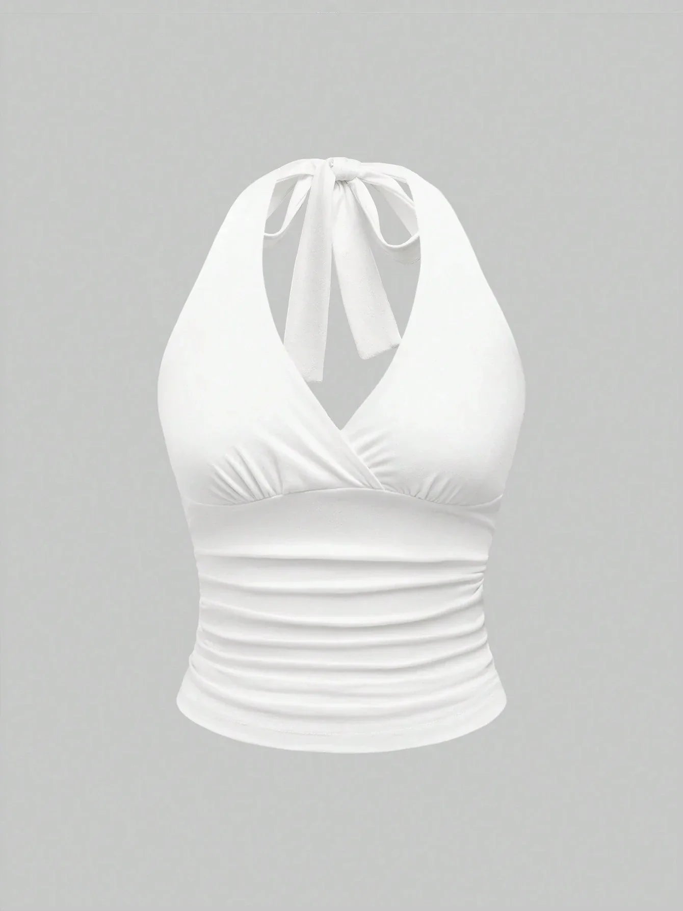 Backless Neckholder Crop Top | Women's Going Out Tops - 12