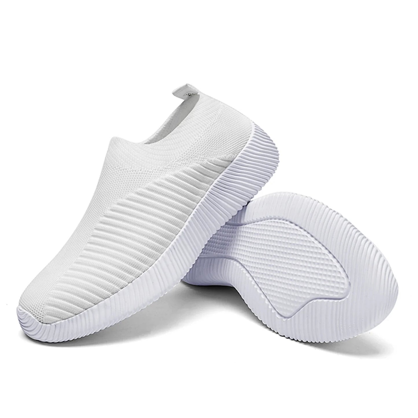 Vulcanized Slip-On Shoes for Women | Comfortable Sneakers - 12