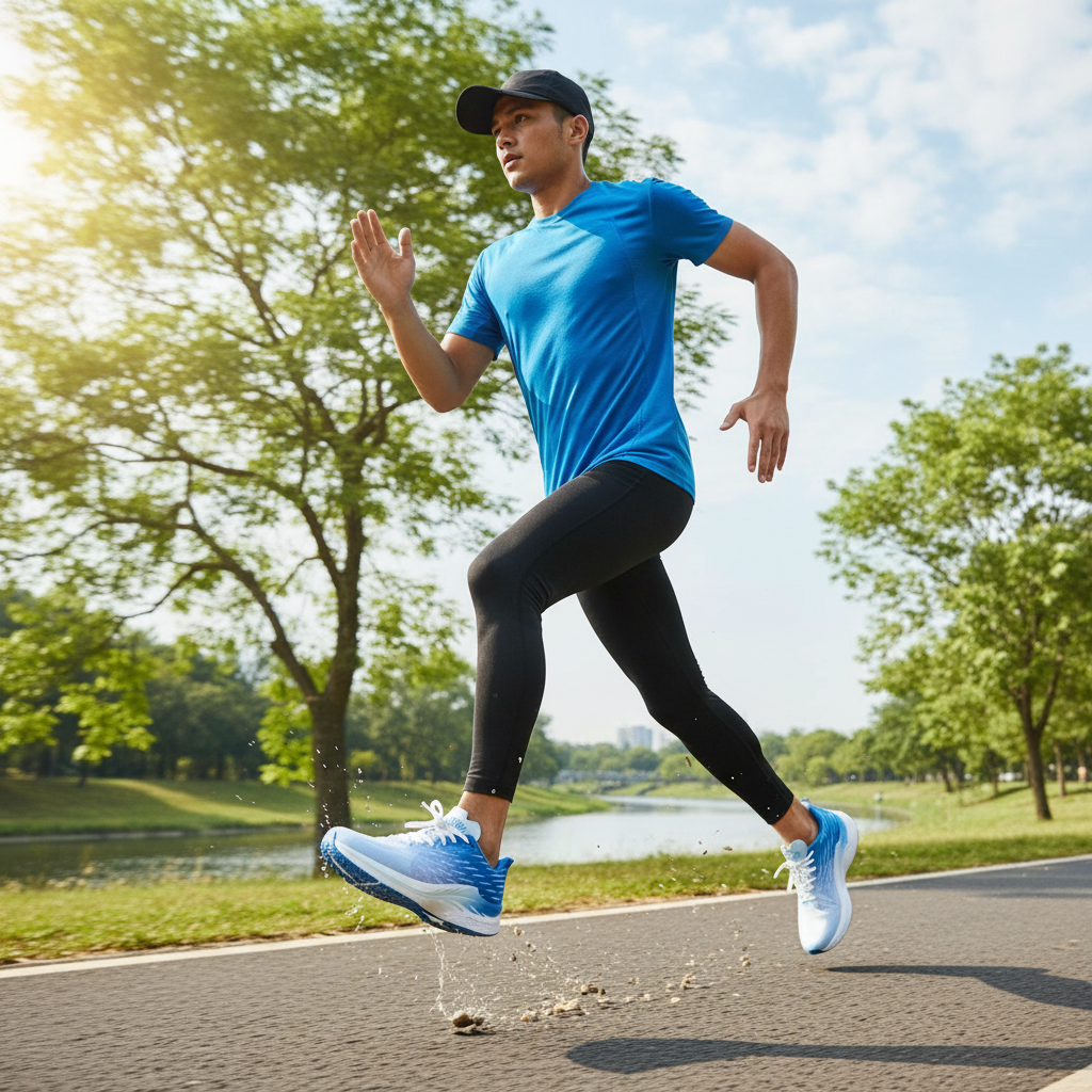 Breathable Running Shoes for Men | Lightweight Athletic Sneakers - 6