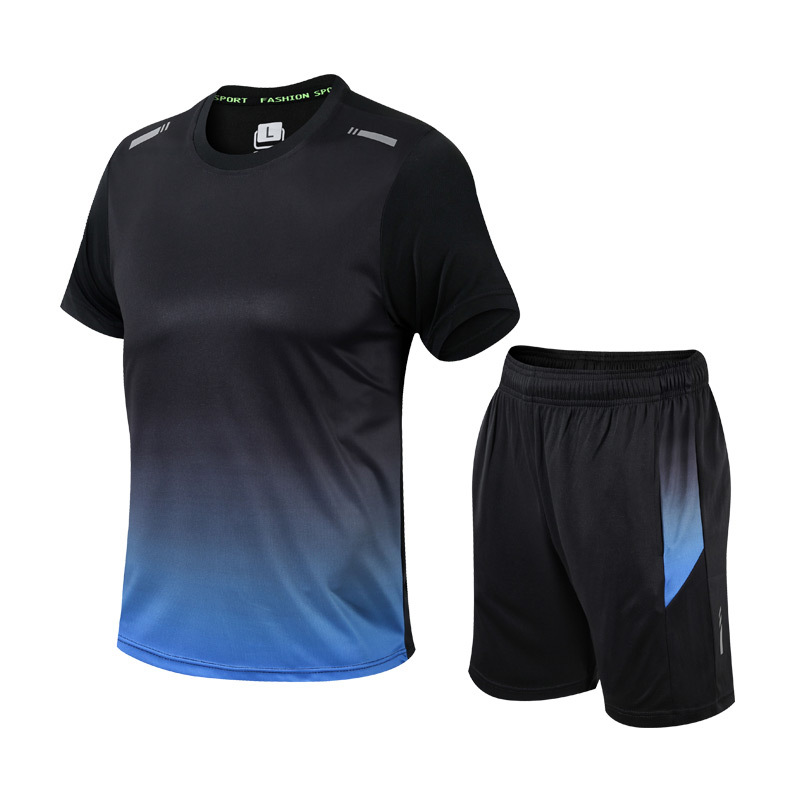 Men's Gradient Activewear Set | Workout Sets for Gym Wear - 1