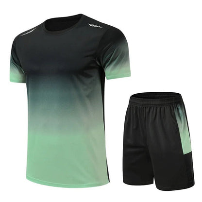 Men's Gradient Activewear Set | Workout Sets for Gym Wear - 4