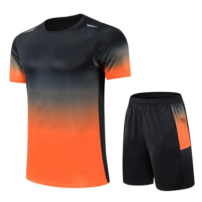 Men's Gradient Activewear Set | Workout Sets for Gym Wear - 5