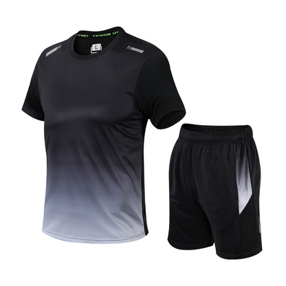 Men's Gradient Activewear Set | Workout Sets for Gym Wear - 6