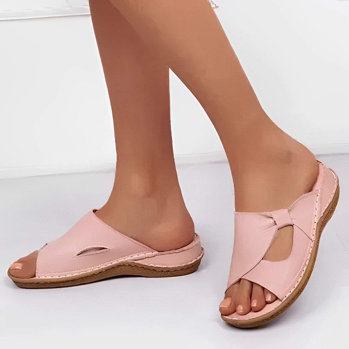 Alfryda | Vegan Leather Sandals for Women with Adjustable Straps - 3