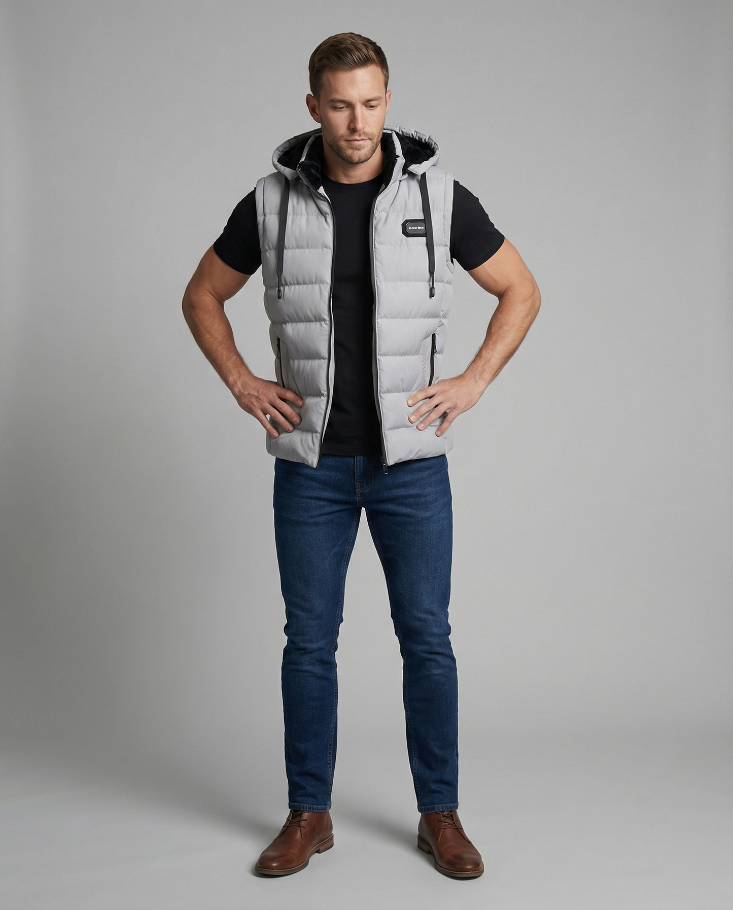 Sleeveless Hooded Puffer Vest | Women's Outerwear - 2