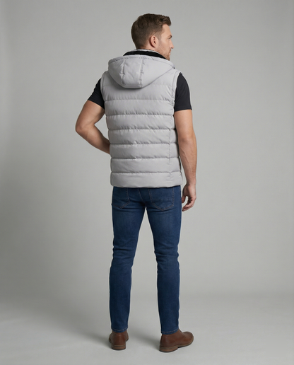 Sleeveless Hooded Puffer Vest | Women's Outerwear - 4