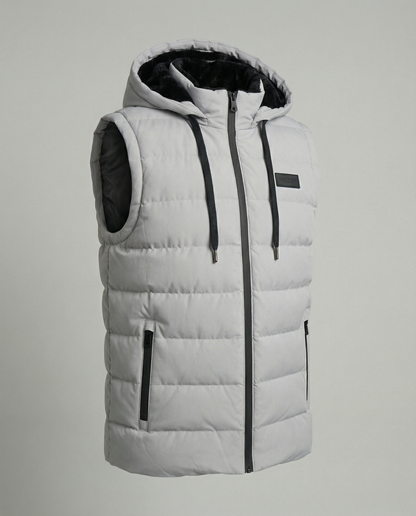 Sleeveless Hooded Puffer Vest | Women's Outerwear - 5