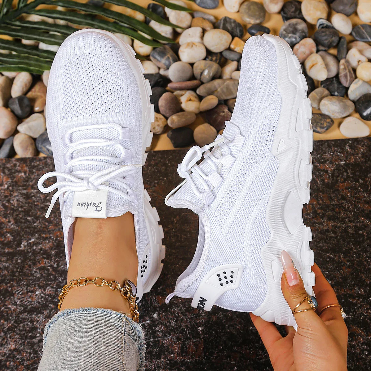 Breathable Women's Slip-On Sneakers | Best Walking Shoes for Women - 3