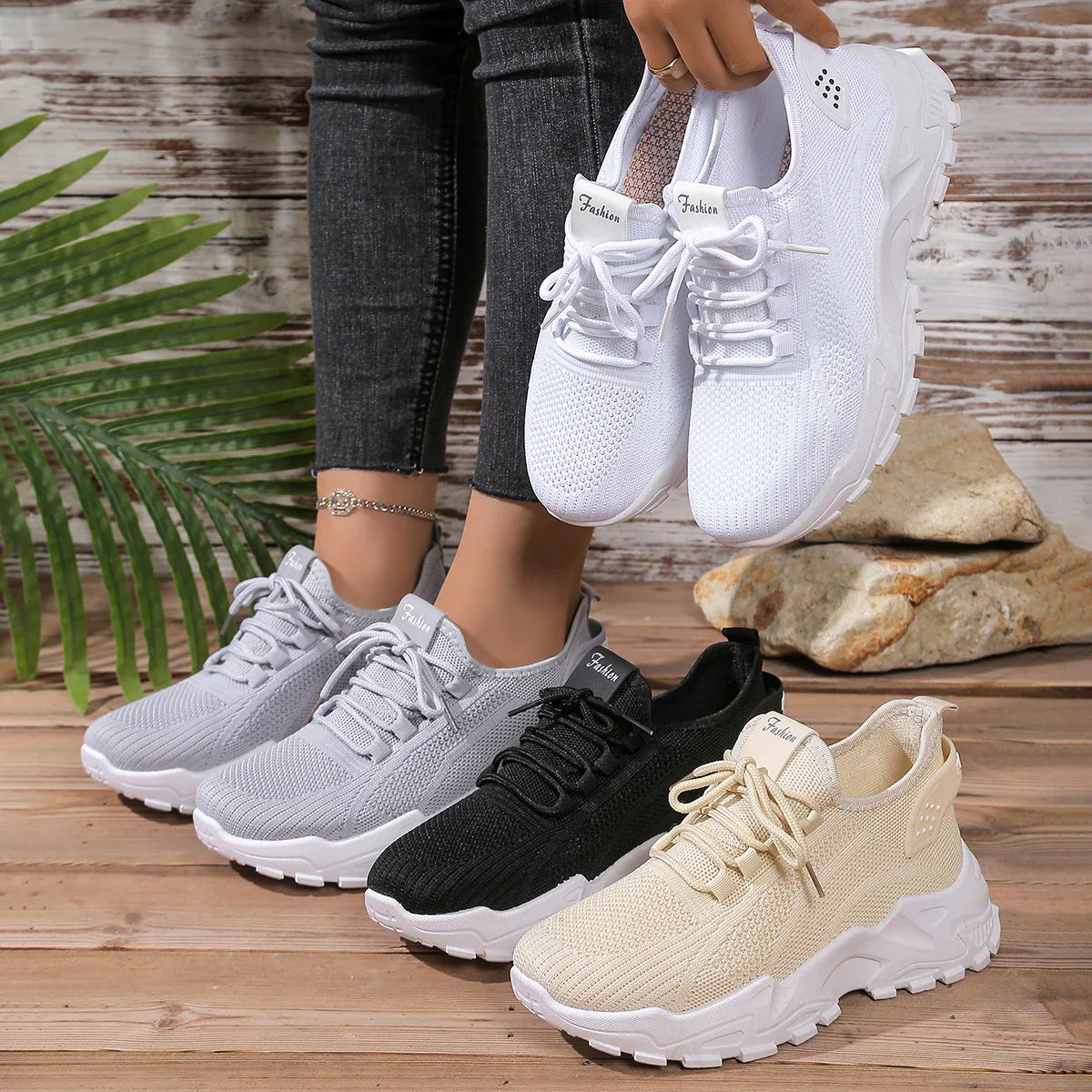 Breathable Women's Slip-On Sneakers | Best Walking Shoes for Women - 6