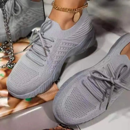 Breathable Women's Sneakers | Lightweight Mesh Shoes - 4