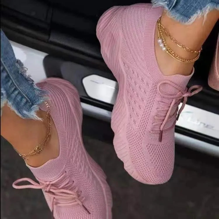 Breathable Women's Sneakers | Lightweight Mesh Shoes - 5