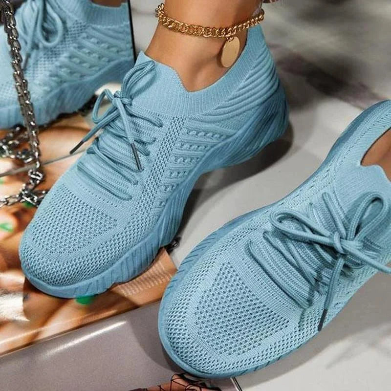 Breathable Women's Sneakers | Lightweight Mesh Shoes - 7