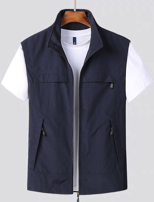 Men's Quick-Dry Vest | Lightweight Breathable Sleeveless Gilet - 1