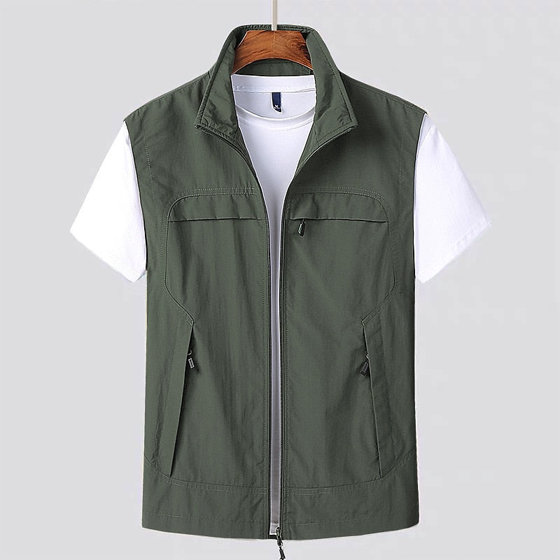 Men's Quick-Dry Vest | Lightweight Breathable Sleeveless Gilet - 5