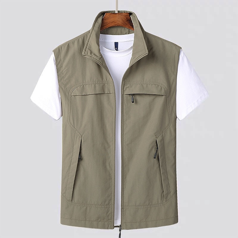 Men's Quick-Dry Vest | Lightweight Breathable Sleeveless Gilet - 6