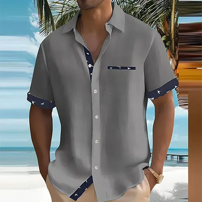 Breathable Men's Summer Shirt | Short Sleeve Shirt - 3
