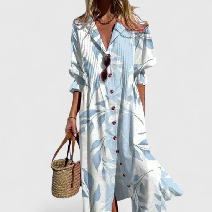 Boho Floral Maxi Dress | Women's Summer Dress - 2