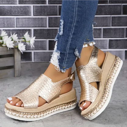 Chloé Sandals | Orthopedic Leather Sandals - 2