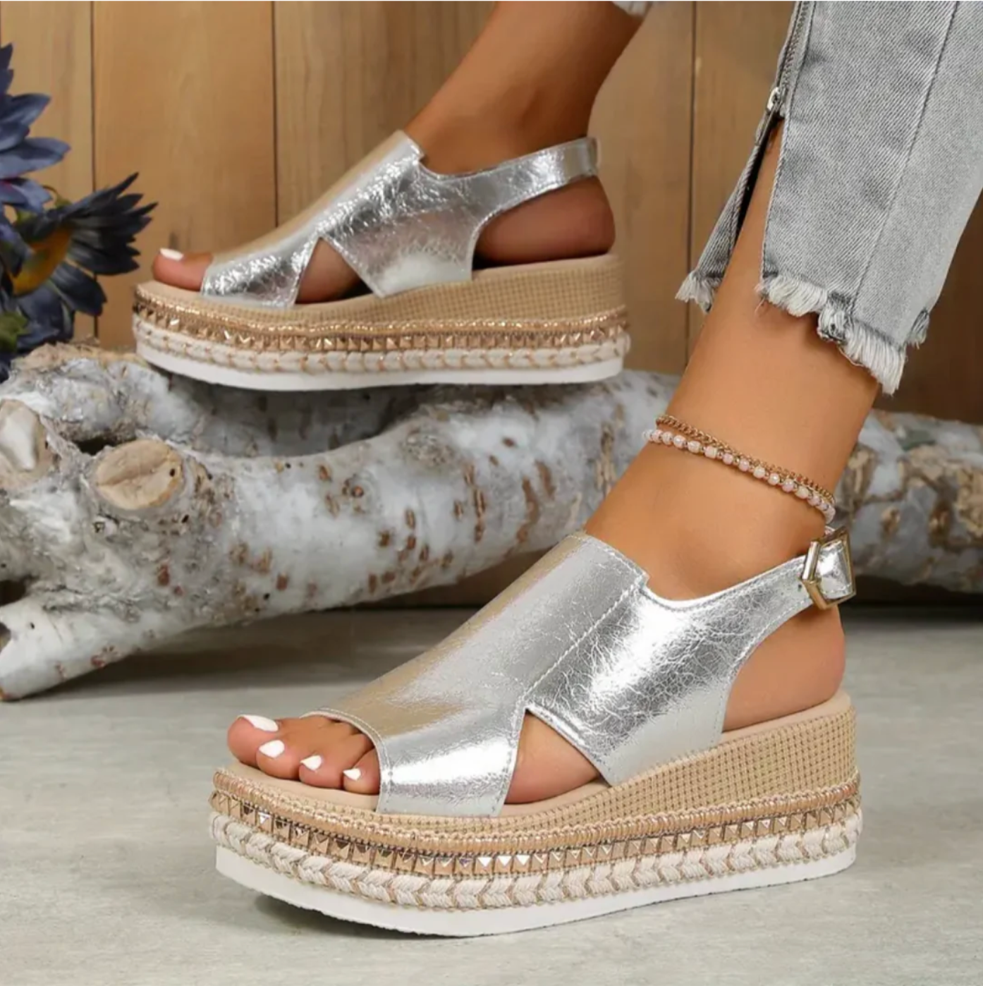 Chloé Sandals | Orthopedic Leather Sandals - 5