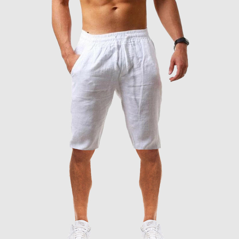 Coastal Bliss | Women's Slim Fit Shorts with Pockets - 4