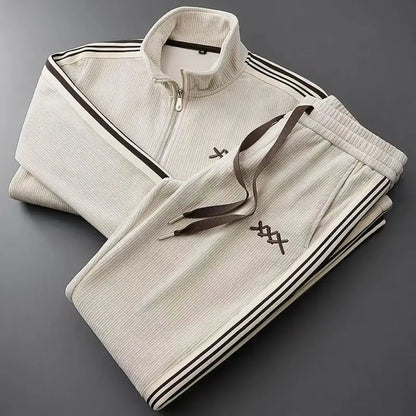Men's Corduroy Tracksuit | Sports Training Suit - 1