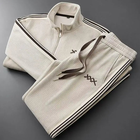 Men's Corduroy Tracksuit | Sports Training Suit - 1