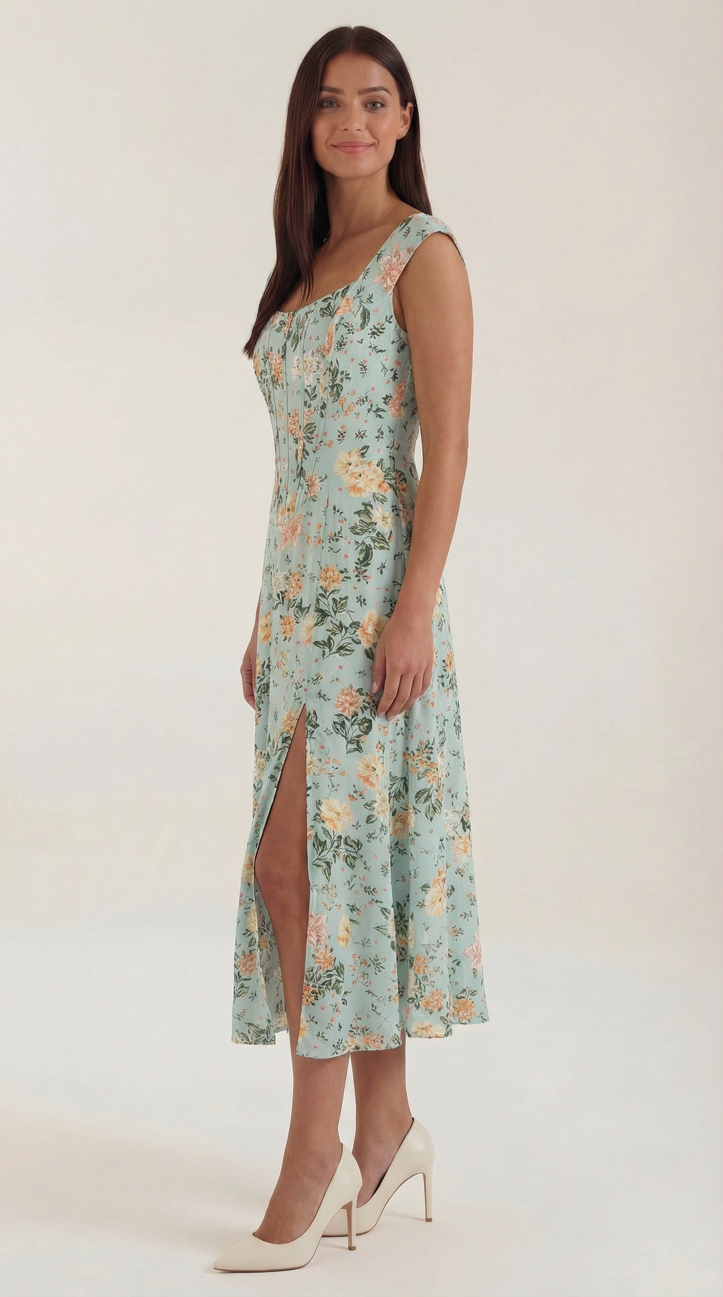Dahlia Midi Dress | Elegant Summer Dress for Special Occasions - 2