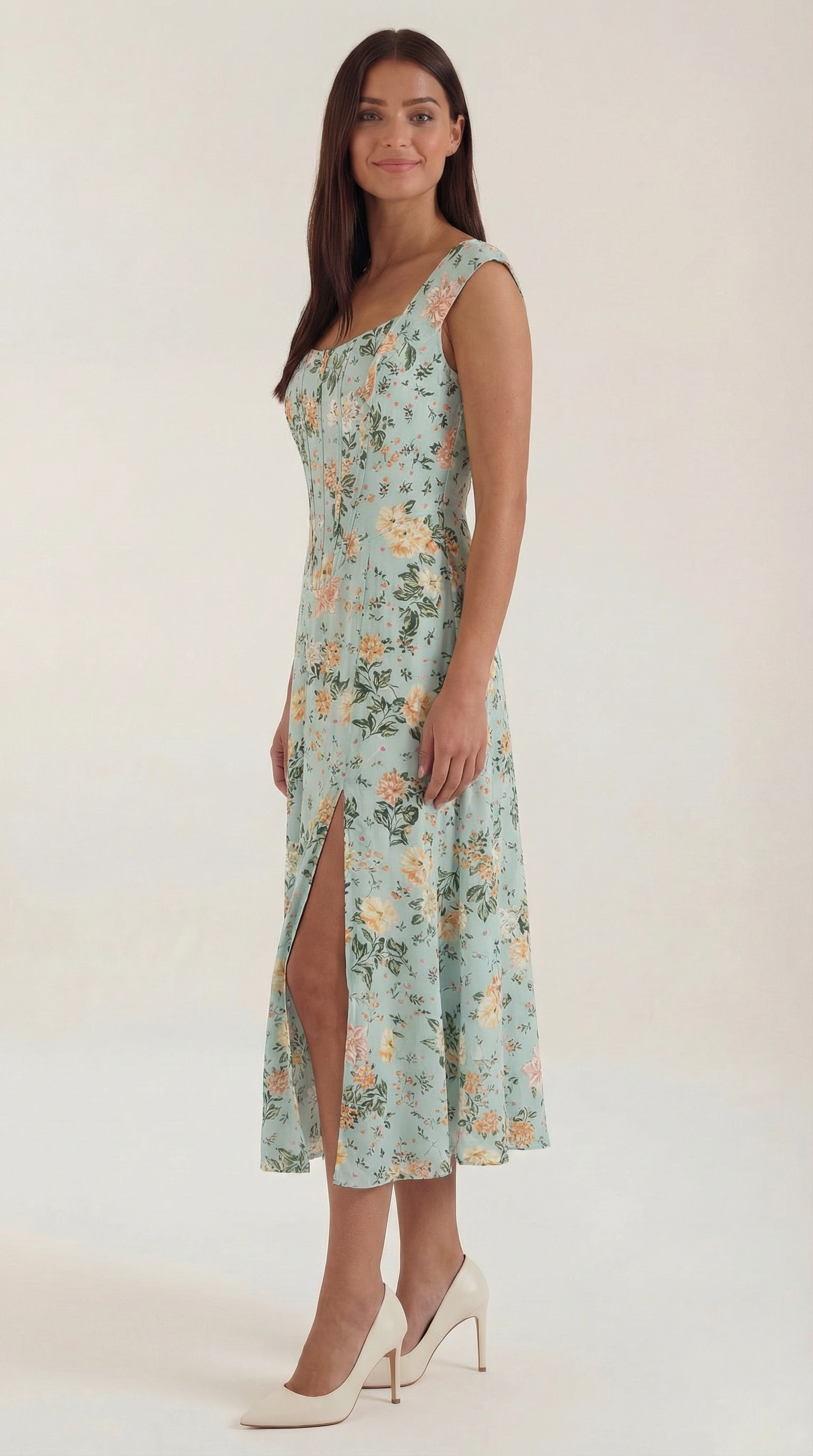 Dahlia Midi Dress | Elegant Summer Dress for Special Occasions - 2