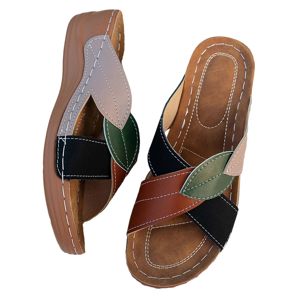 Women's Breathable Slip-On Wedge Sandals | Summer Footwear - 7