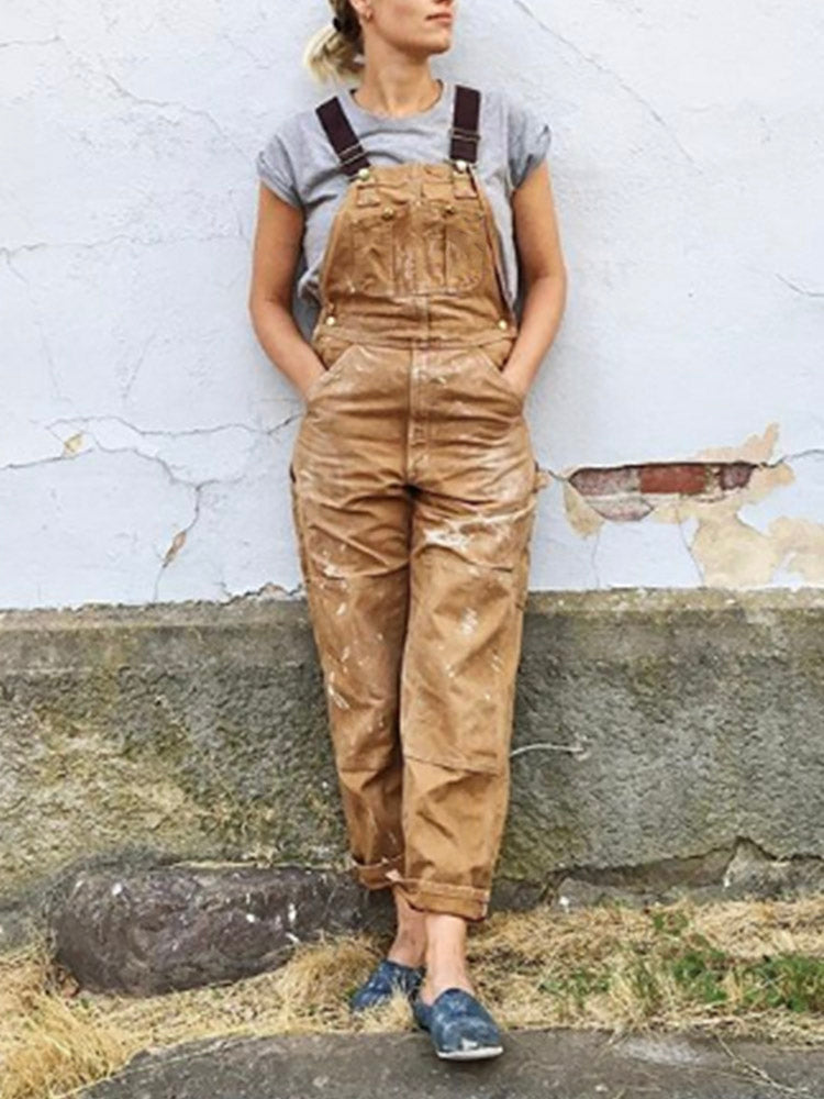 Women's Casual Overalls | Comfortable Jumpsuit for Everyday Wear - 3
