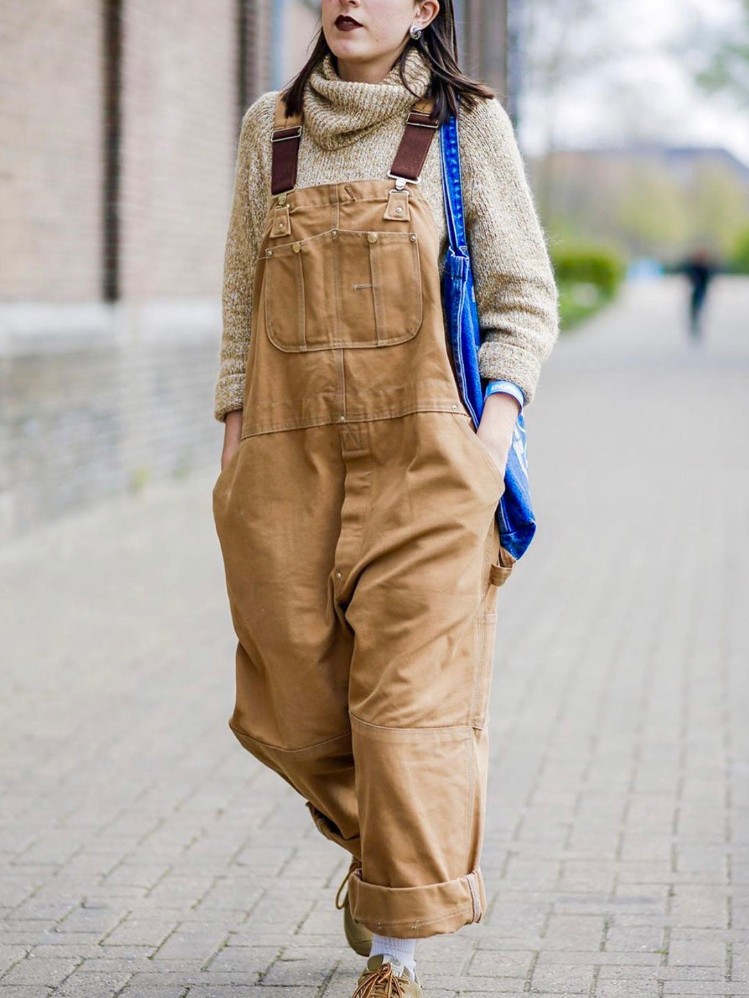Women's Casual Overalls | Comfortable Jumpsuit for Everyday Wear - 4