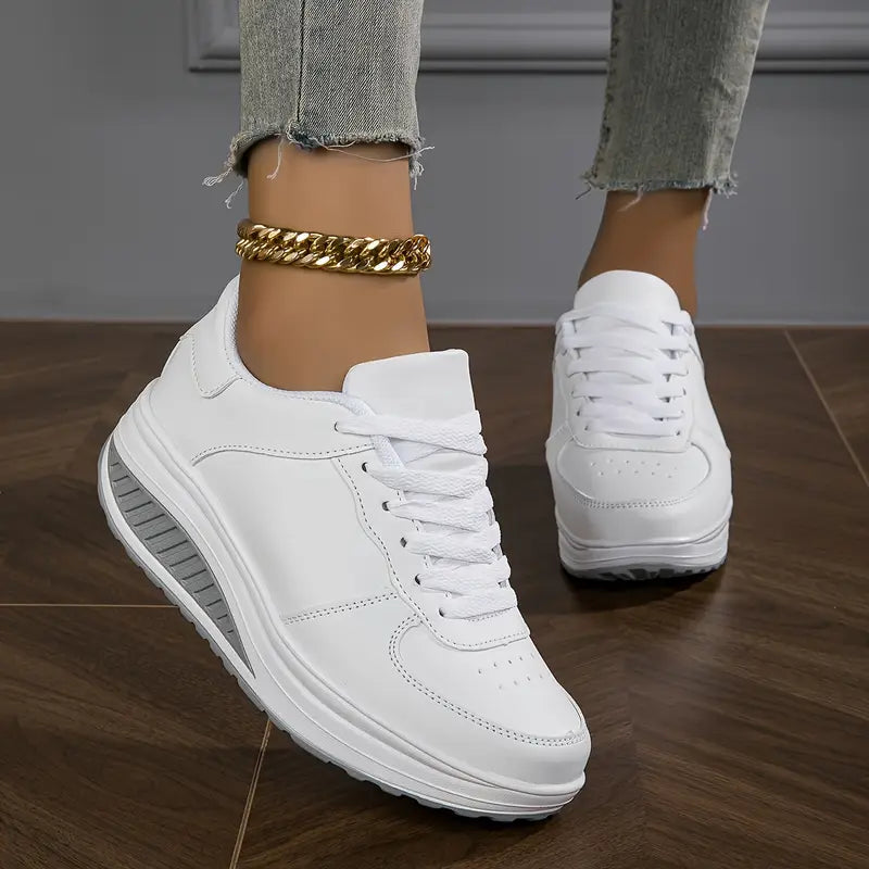 Women's Lightweight Breathable Sneakers | Comfortable Casual Shoes - 1