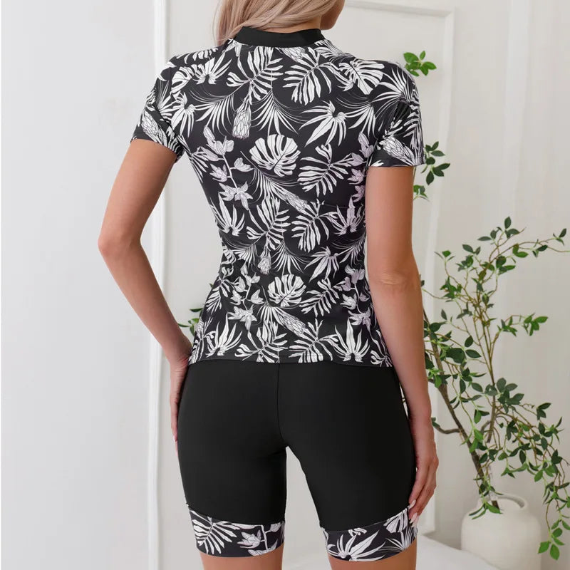 Women's Printed Tankini Set | Summer Swimwear - 3