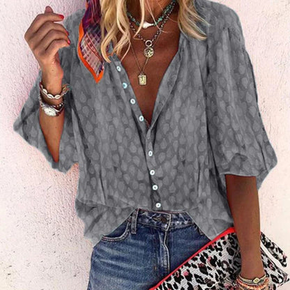 Elegant Women's Blouse | Lightweight Summer Top - 7