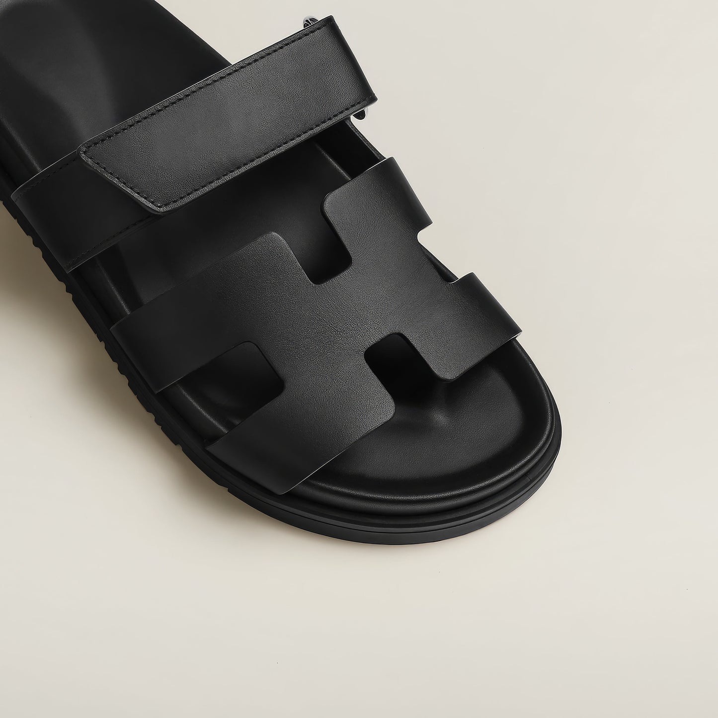Elegant Leather Slippers | Women's Fashionable Indoor Shoes - 4