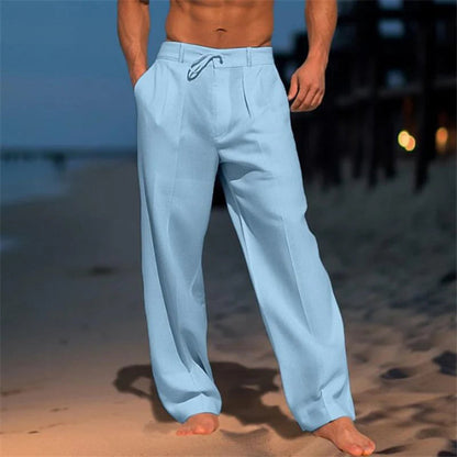 Men's Linen Blend Pants | Stylish Summer Trousers - 5