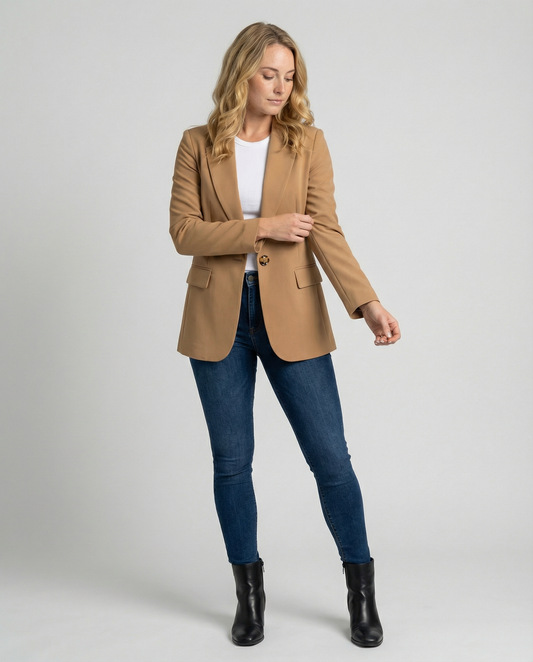 Elegant Women's Blazer | Versatile Style Jacket - 1