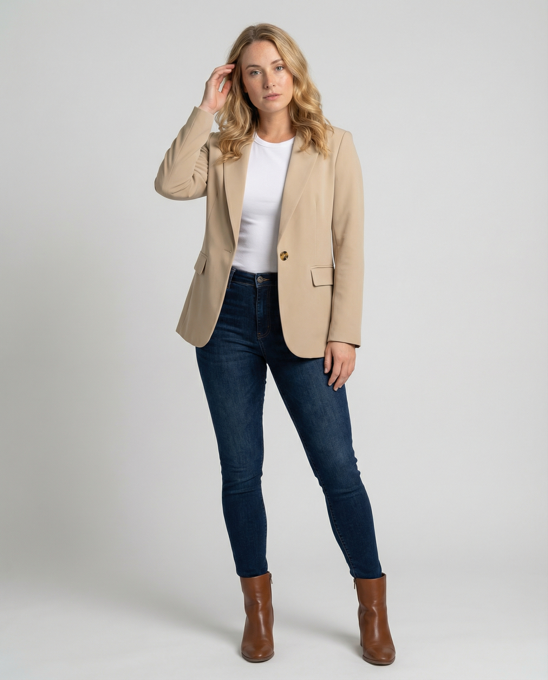 Elegant Women's Blazer | Versatile Style Jacket - 10