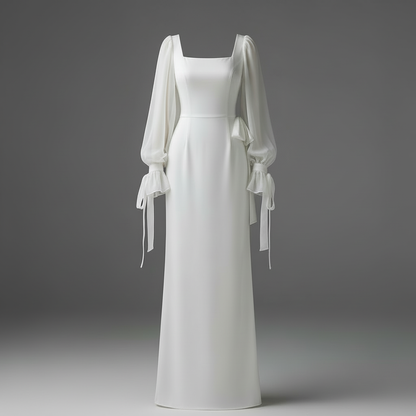 Elegant Long Sleeve Maxi Dress | Maxi Dresses for Women - 3