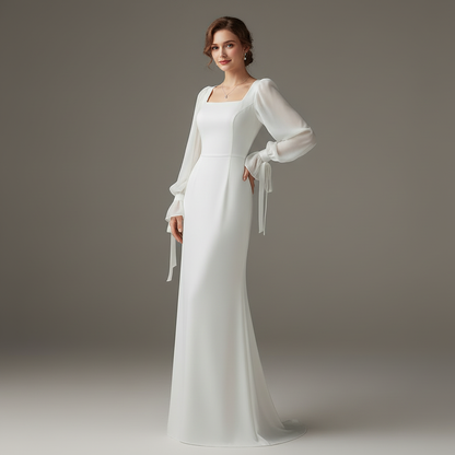Elegant Long Sleeve Maxi Dress | Maxi Dresses for Women - 2