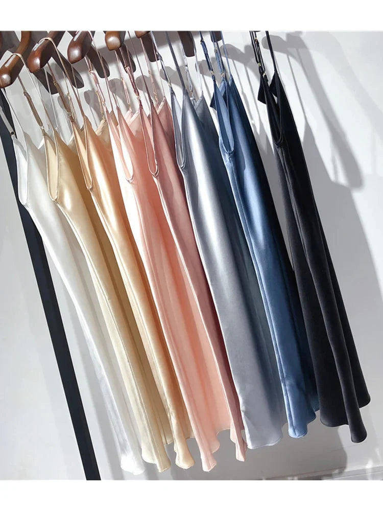 Silk Mini Dress | Women's Sleeveless Summer Dress - 2