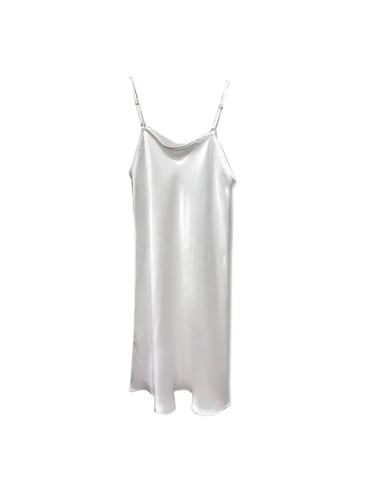 Silk Mini Dress | Women's Sleeveless Summer Dress - 12