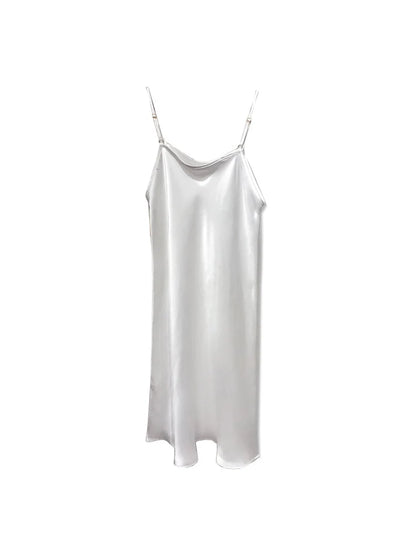 Silk Mini Dress | Women's Sleeveless Summer Dress - 12