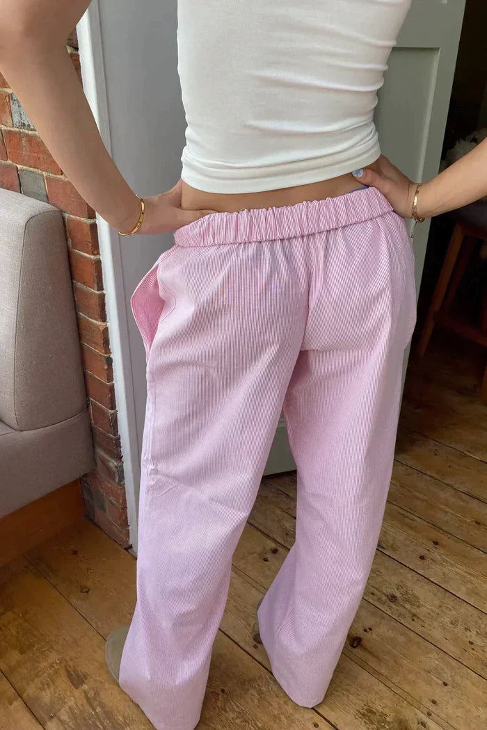 Elke Striped Summer Pants | Women's Casual Pants - 2