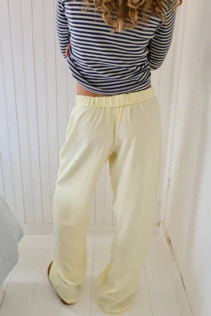 Elke Striped Summer Pants | Women's Casual Pants - 7